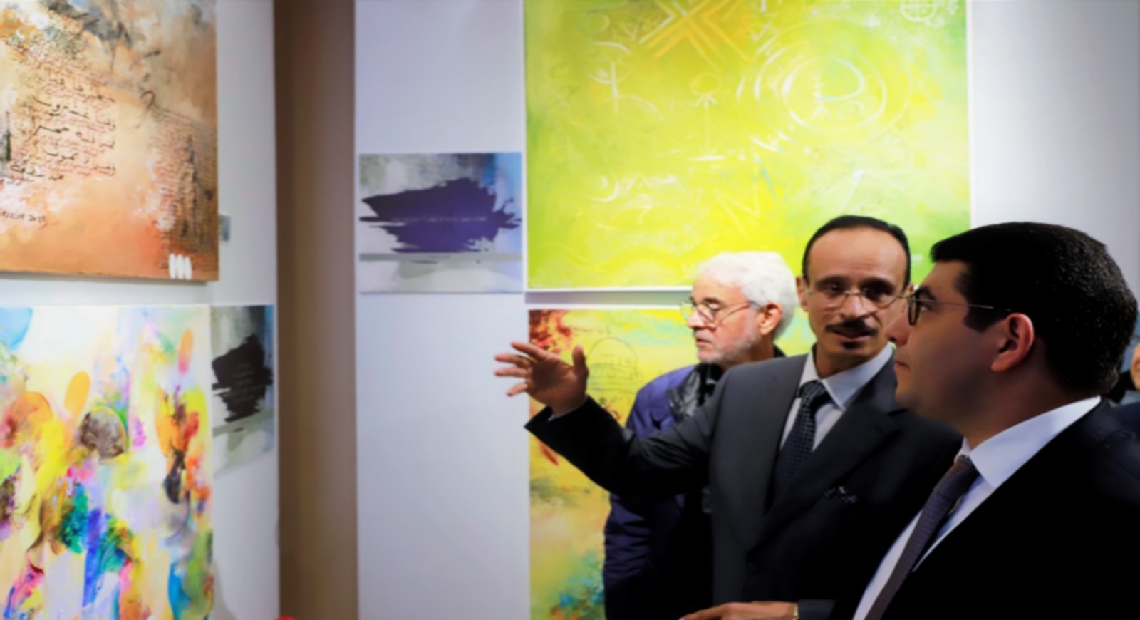 Vernissage à Rabat de l'exposition «La poésie aux couleurs d'Al-Qods: traits des poètes par les plumes des plasticiens»